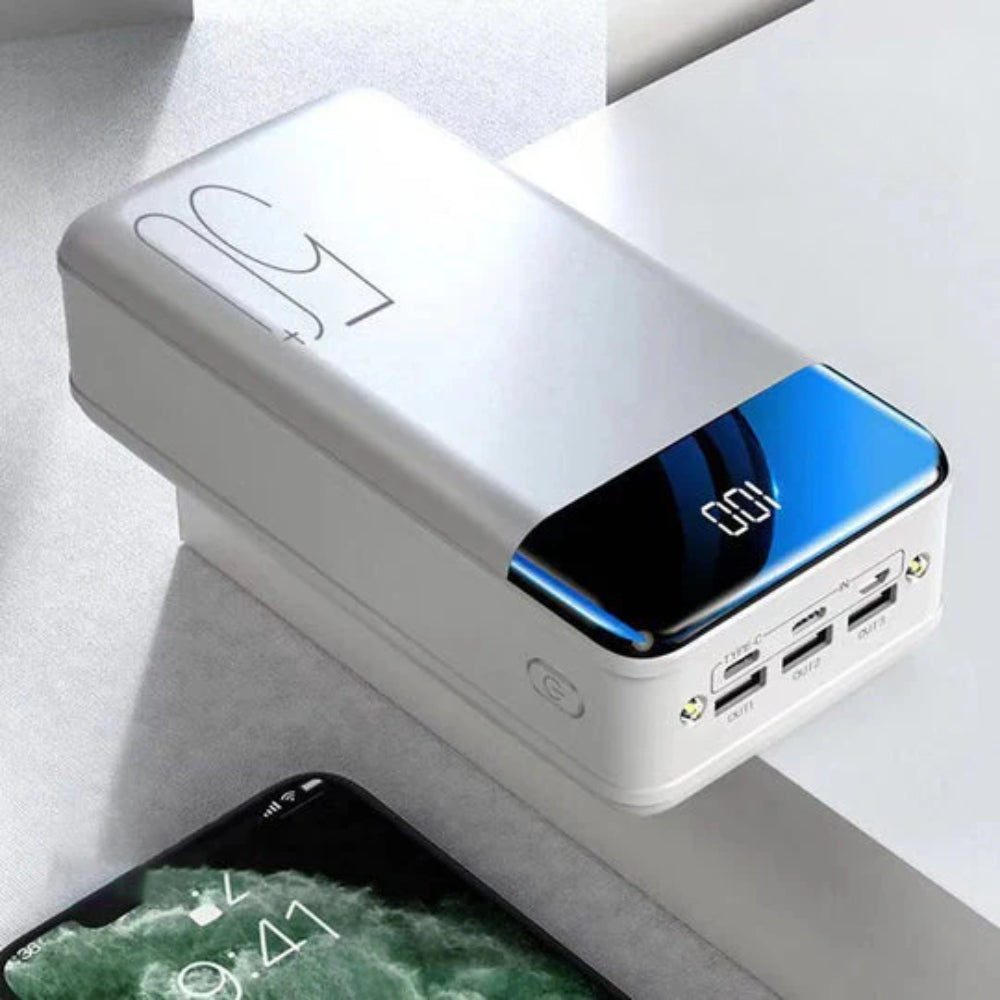 100,000mAh Power Bank - leichtes, superschnelles Aufladen für jedes Gerät