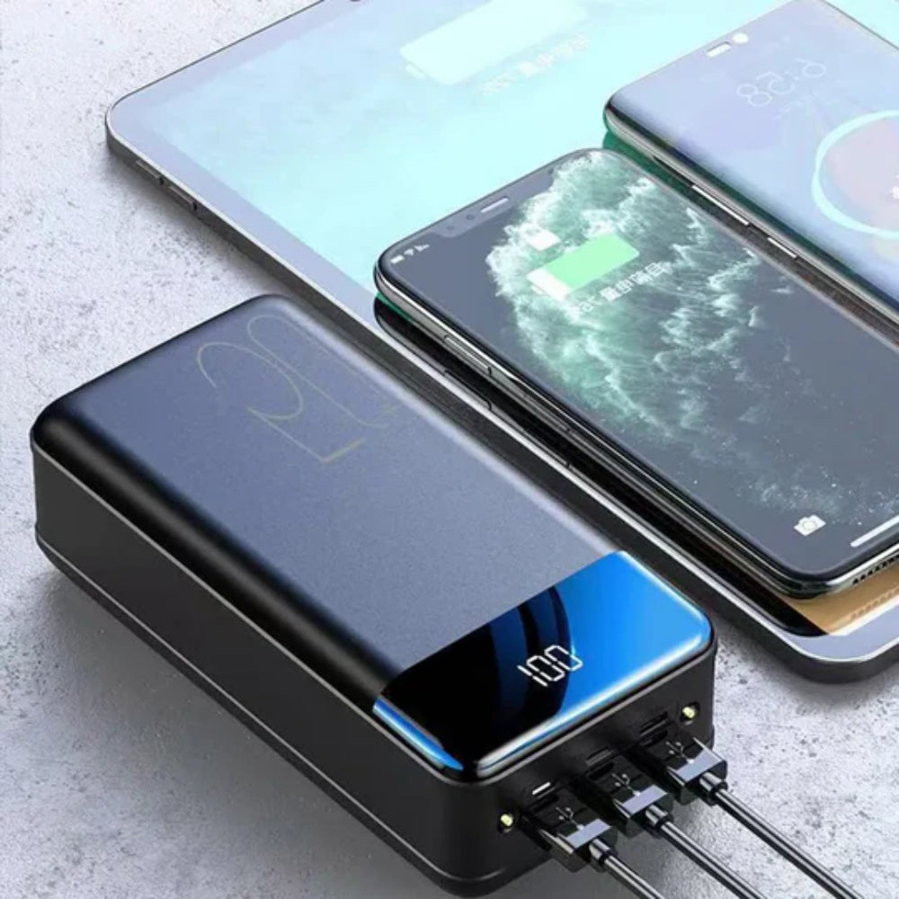 100,000mAh Power Bank - leichtes, superschnelles Aufladen für jedes Gerät