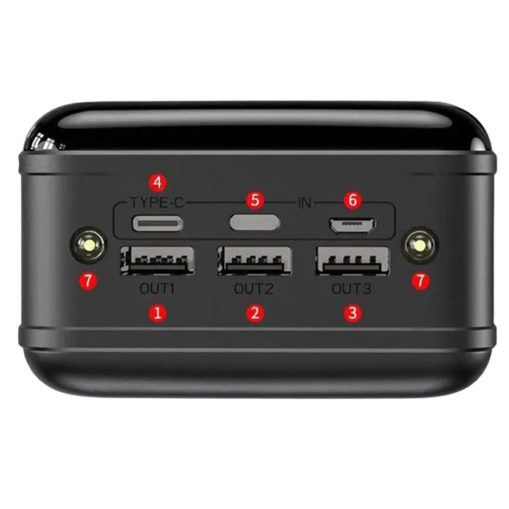 100,000mAh Power Bank - leichtes, superschnelles Aufladen für jedes Gerät