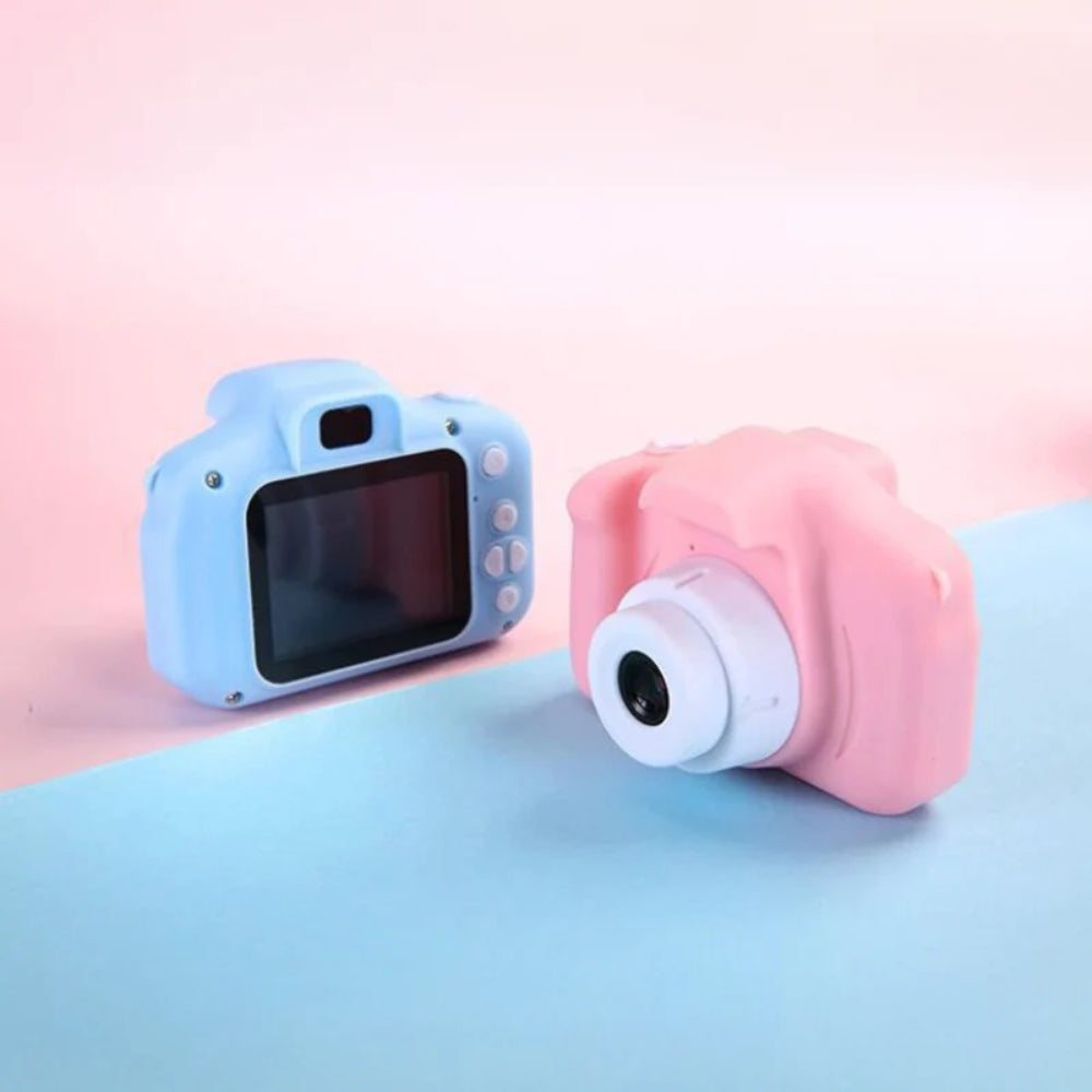 1080P Video & Foto Spielzeugkamera - Dual-Objektiv mit HD-Aufnahme für Kinder