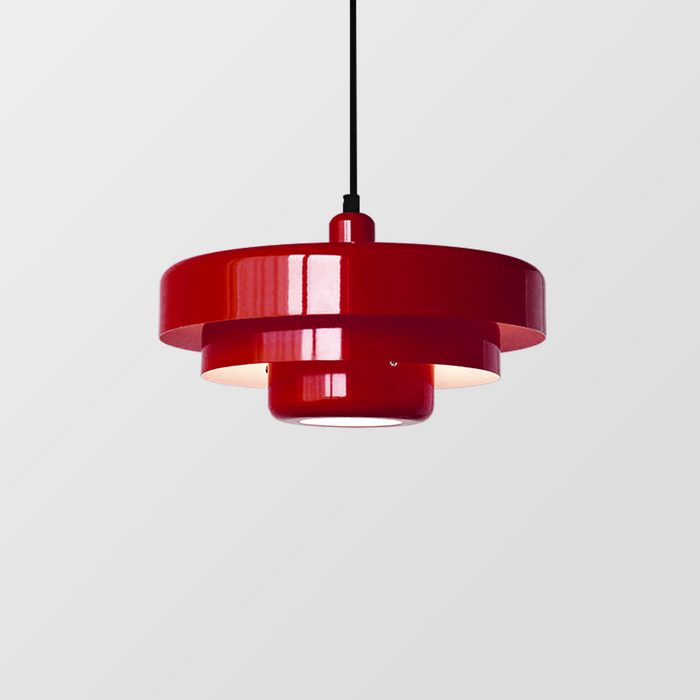 Bauhaus-Pendelleuchte – Elegante Eisen-Hängelampe für Ess- und Schlafzimmer