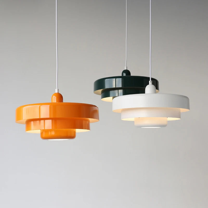 Bauhaus-Pendelleuchte – Elegante Eisen-Hängelampe für Ess- und Schlafzimmer