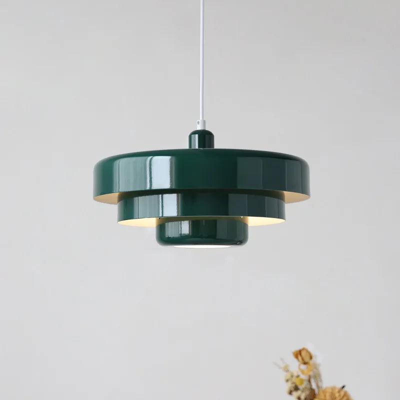 Bauhaus-Pendelleuchte – Elegante Eisen-Hängelampe für Ess- und Schlafzimmer