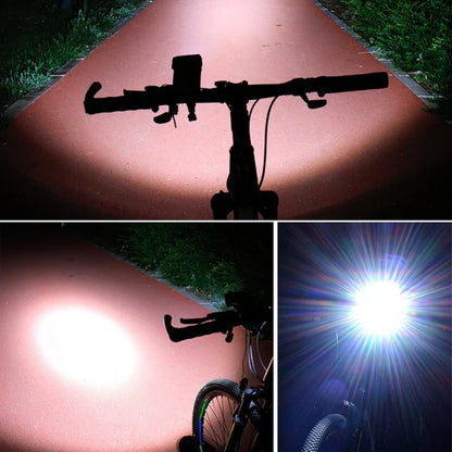 4-in-1 Fahrradlenker Upgrade - Handyhalterung, Licht, Hupe & Powerbank