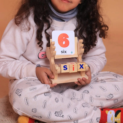 40 Wörter Passend dazu Kartenspiel - pädagogische Rechtschreibung Spielzeug für Kinder