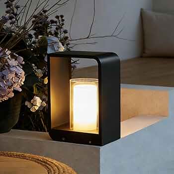 Wetterfeste Stehleuchte – Laternenlicht in zwei Höhen