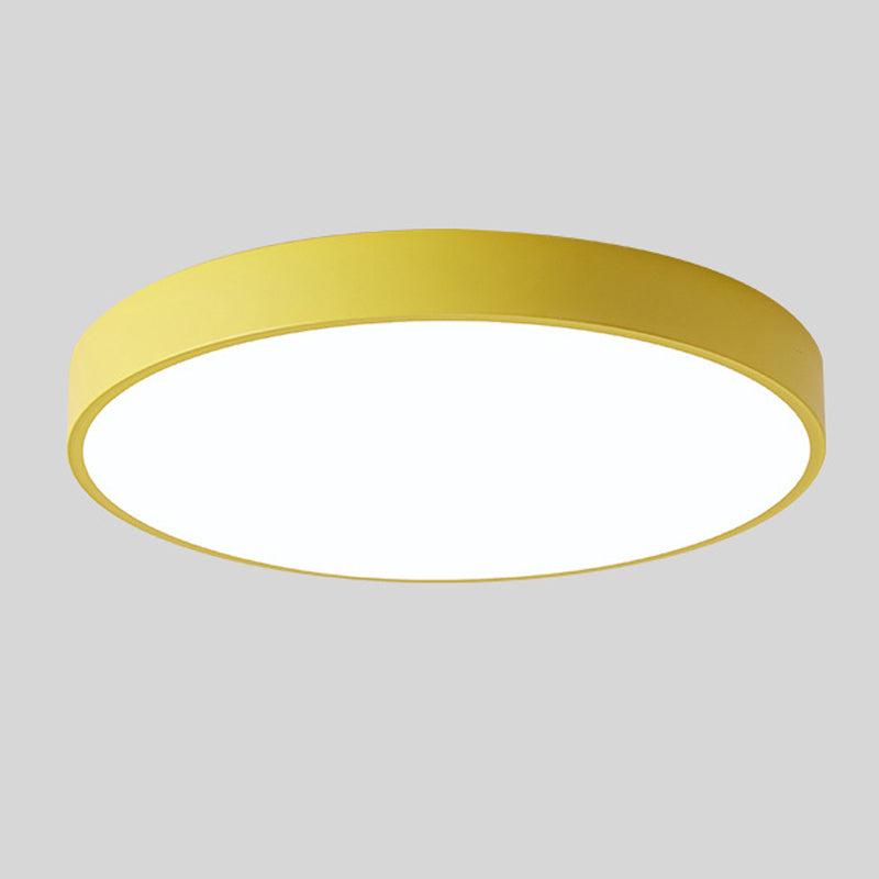Kreisförmige LED Deckenleuchte aus Holz für Schlafzimmer und Wohnzimmer