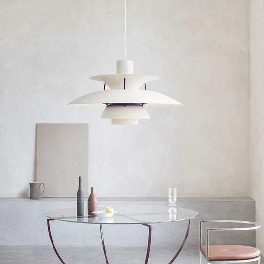 Moderne LED-Hängelampe mit Farbenfrohem Metalldesign für Esszimmer und Wohnräume – E27, IP20, 10-15㎡ Raumgröße 0