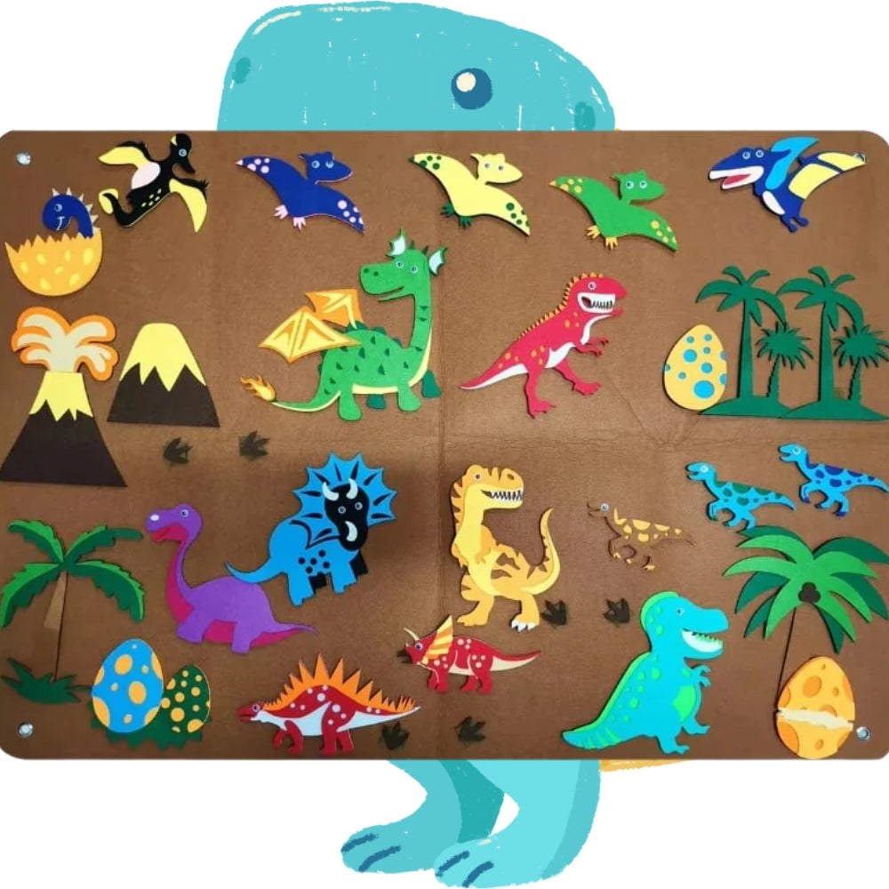 Abenteuer Filztafel - Kreatives Spiel Interaktives Erzählspielzeug für Kinder