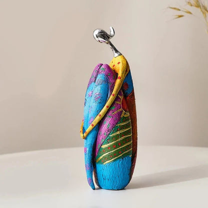 Abstraktes Skulpturen-Figuren-Set – Dekorative Moderne Wohnakzente