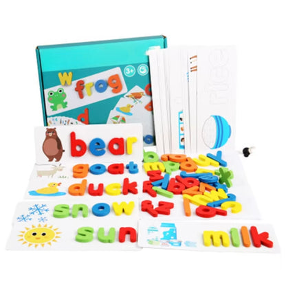 Alphabet Passendes Spielzeug - Vorschüler Rechtschreibung Spiel für Kinder