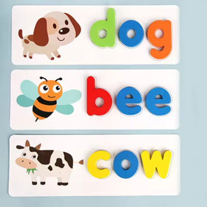 Alphabet Passendes Spielzeug - Vorschüler Rechtschreibung Spiel für Kinder