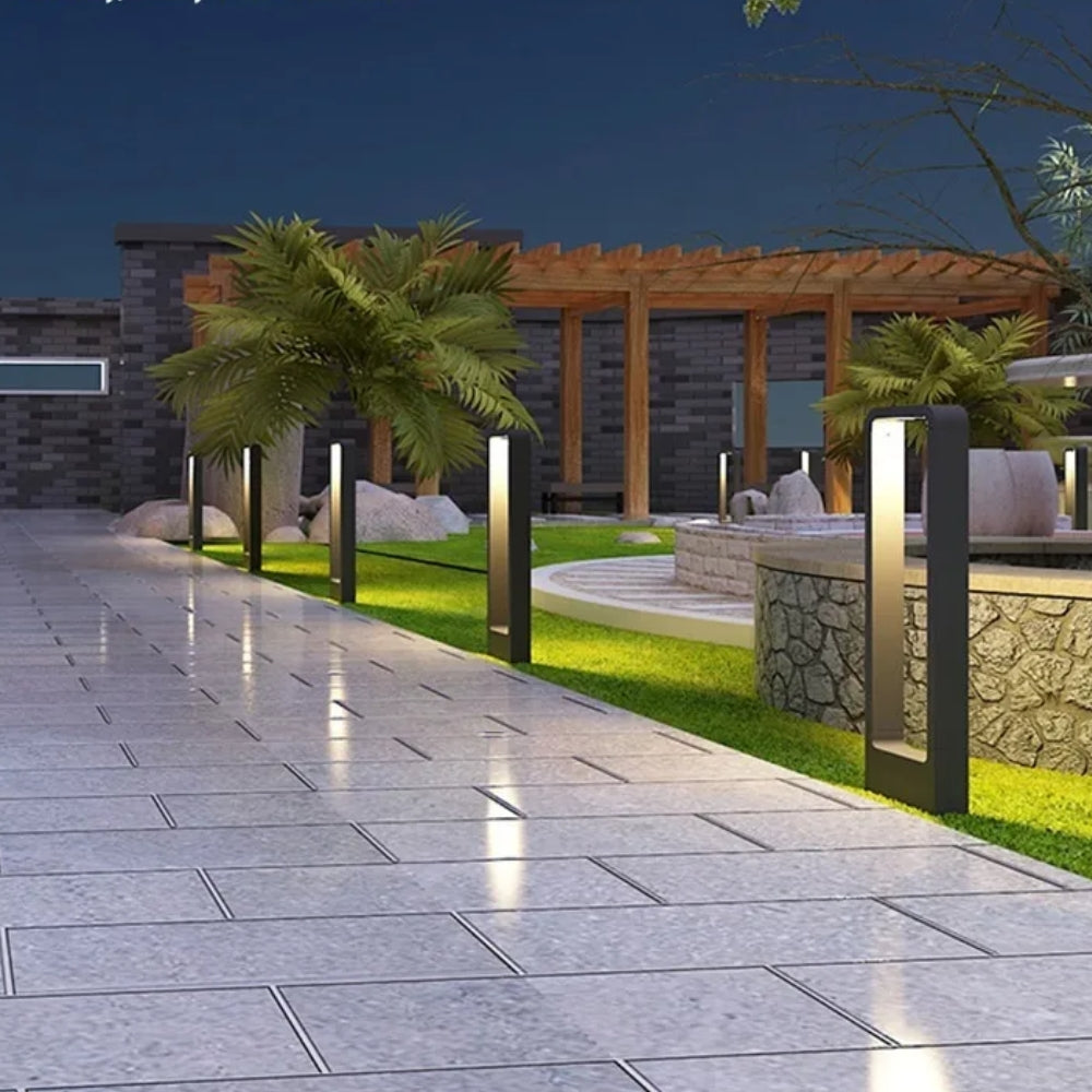 Außen Bodenleuchte – Moderne Stehlampe für Garten und Einfahrt