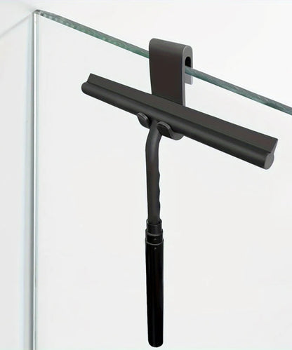 Ausziehbarer 2-in-1-Duschwischer - Teleskop-Badabstreifer