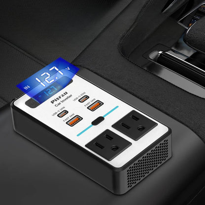 Tragbares Autoladegerät - 200W Wechselrichter mit Dual USB und Überlastungsschutz