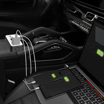 Tragbares Autoladegerät - 200W Wechselrichter mit Dual USB und Überlastungsschutz