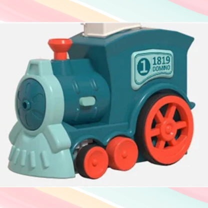 Automatischer Dominostein-Legezug - Lernspielzeug für Kinder