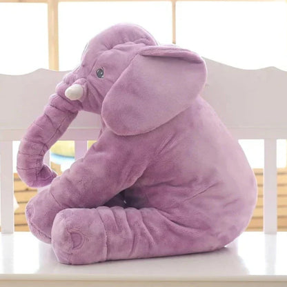 Baby Elefant Kuschelkissen - weiches Plüschtier für Kinder