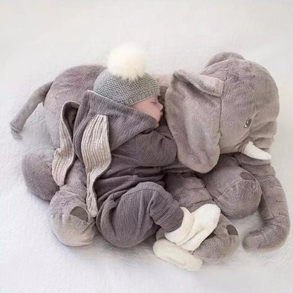 Baby Elefant Kuschelkissen - weiches Plüschtier für Kinder