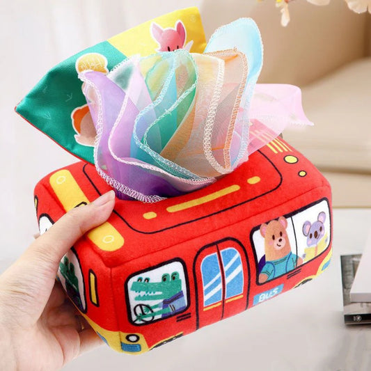 Baby Sinne Gewebe Box Spielzeug - frühes Lernen Aktivität für Kinder