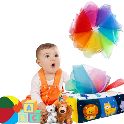 Baby Sinne Gewebe Box Spielzeug - frühes Lernen Aktivität für Kinder