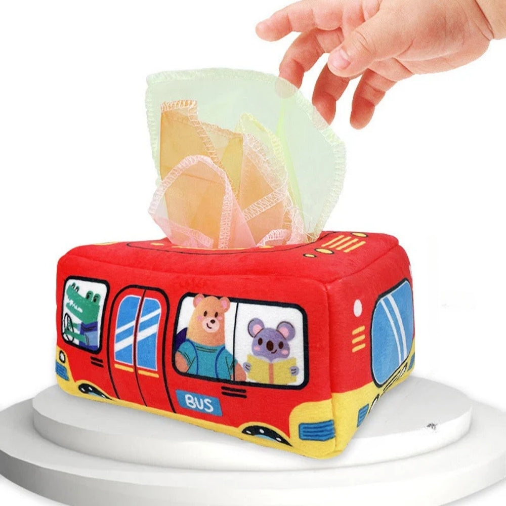 Baby Sinne Gewebe Box Spielzeug - frühes Lernen Aktivität für Kinder