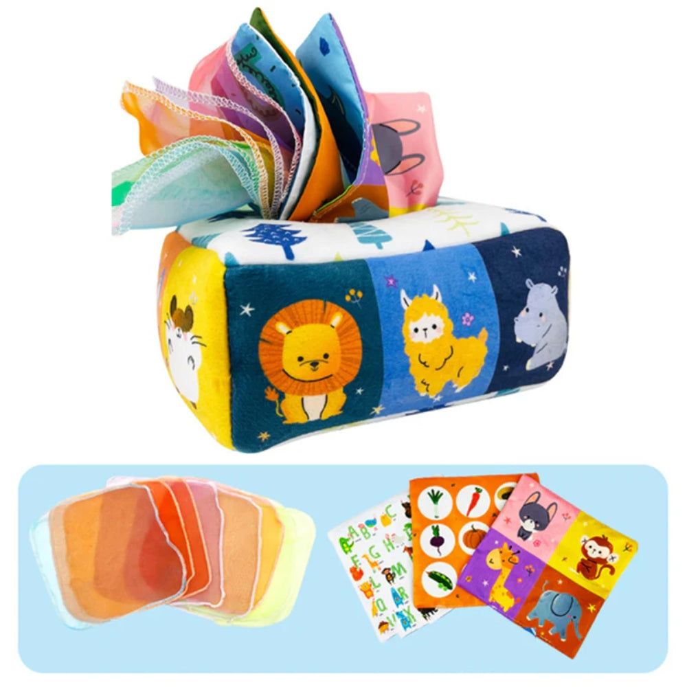 Baby Sinne Gewebe Box Spielzeug - frühes Lernen Aktivität für Kinder