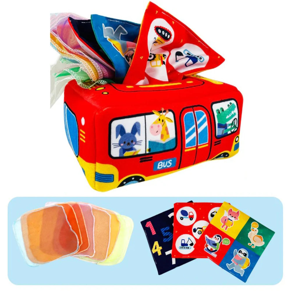 Baby Sinne Gewebe Box Spielzeug - frühes Lernen Aktivität für Kinder