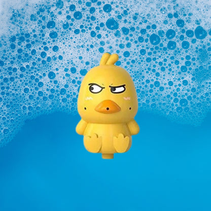 Badeentchen Spielzeugset - Motorboot mit 4 Entchen und Duschkopf für Kleinkinder