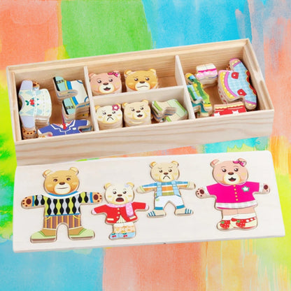 Bär Outfit Passendes Spielzeug - Kleid Nach oben Spiel für Kinder