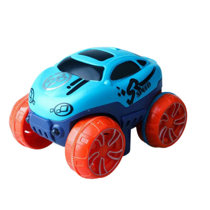 Bauen & Rennbahn Spielzeug - Anti-Flip Auto mit Lichtern für Kinder