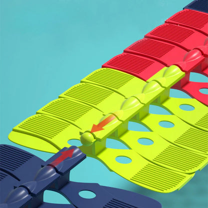 Bauen & Rennbahn Spielzeug - Anti-Flip Auto mit Lichtern für Kinder