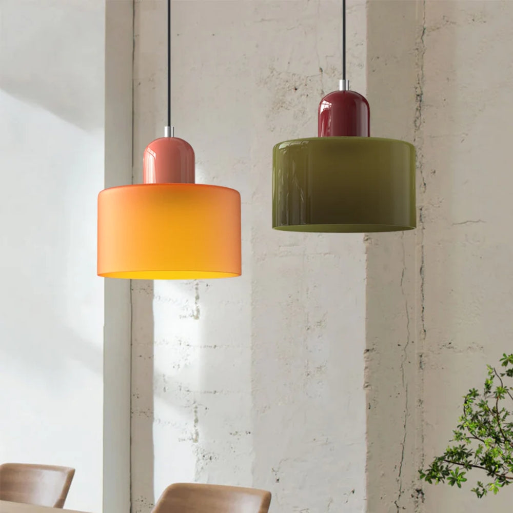 Bauhaus-Pendellampe – Glasdesign & Gleichmäßige Lichtverteilung