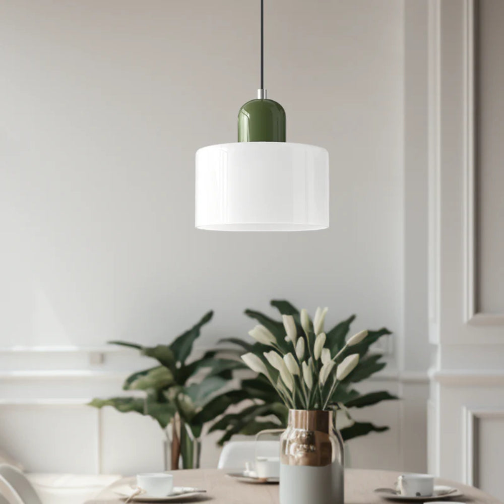 Bauhaus-Pendellampe – Glasdesign & Gleichmäßige Lichtverteilung