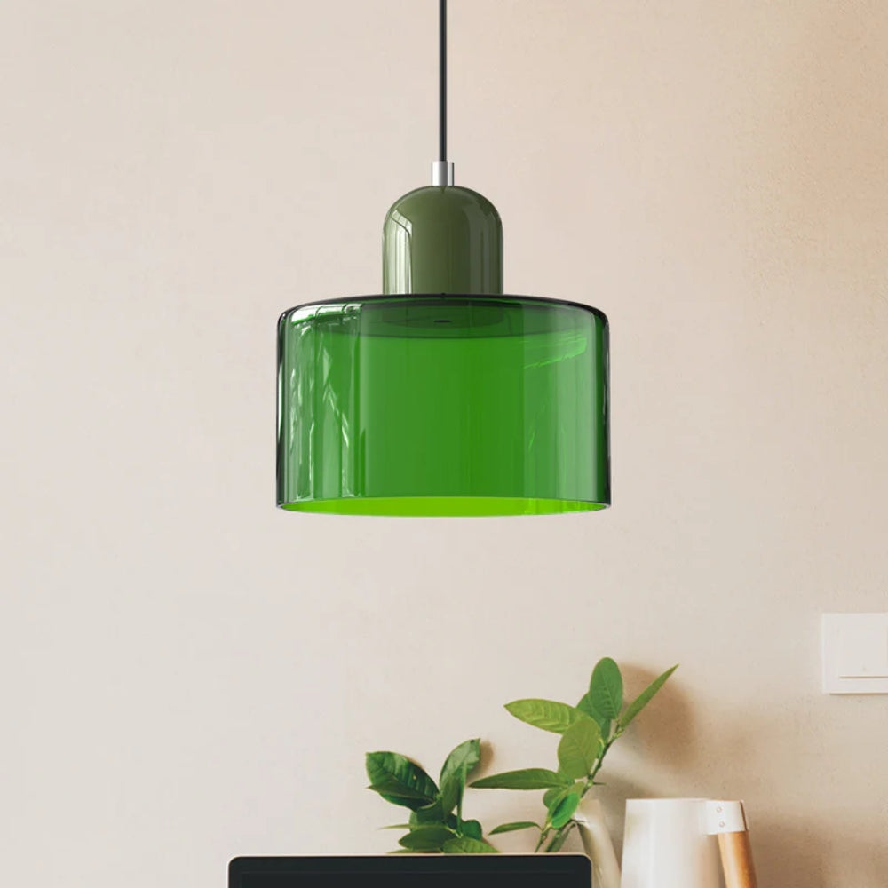 Bauhaus-Pendellampe – Glasdesign & Gleichmäßige Lichtverteilung