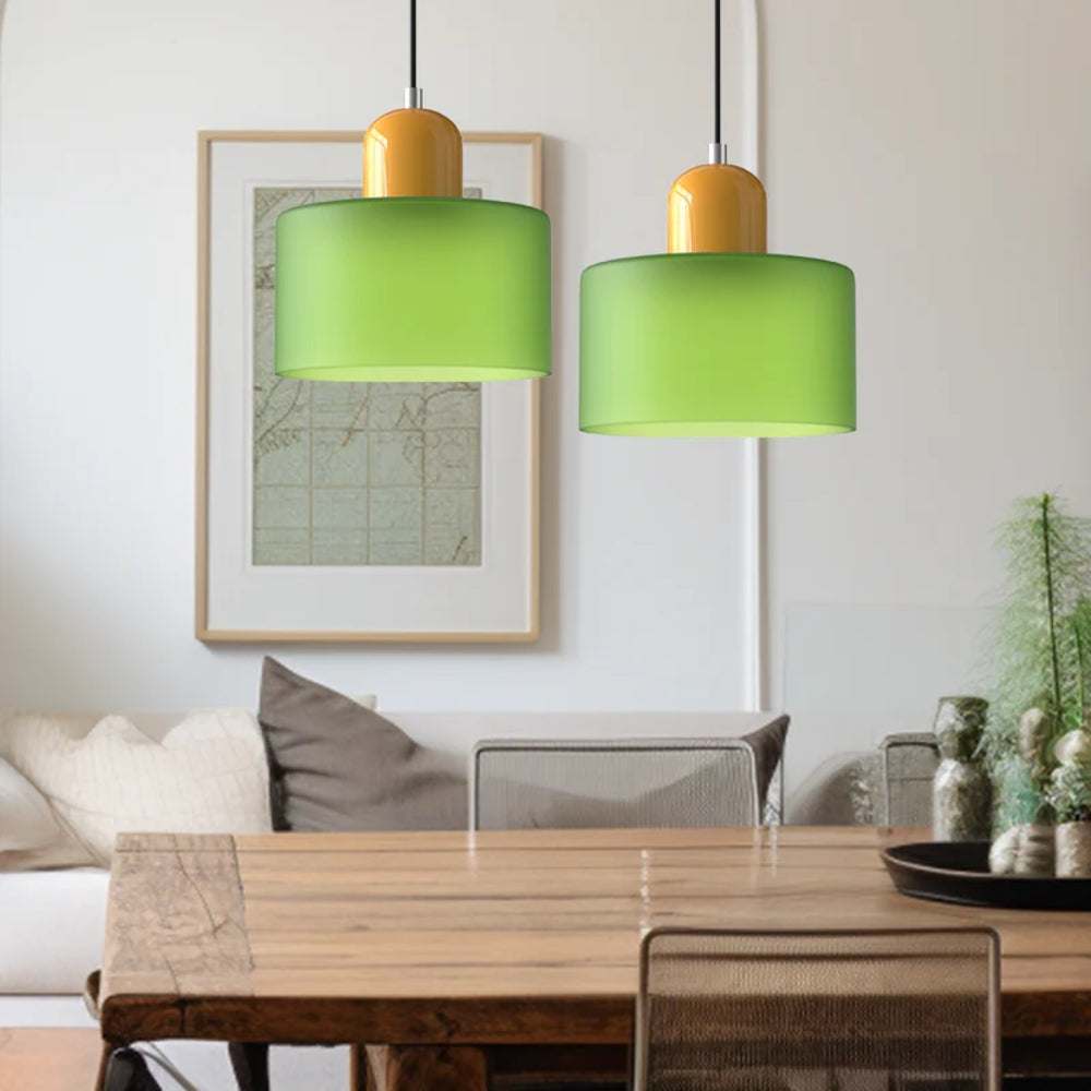 Bauhaus-Pendellampe – Glasdesign & Gleichmäßige Lichtverteilung