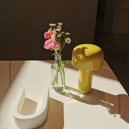 Berührungsaktivierte Pilz-Tischlampe - tragbar und wiederaufladbar