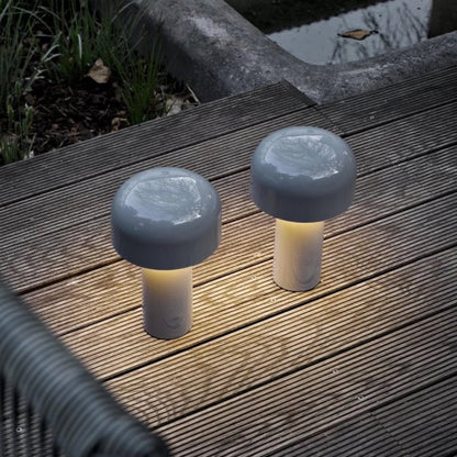 Berührungsaktivierte Pilz-Tischlampe - tragbar und wiederaufladbar