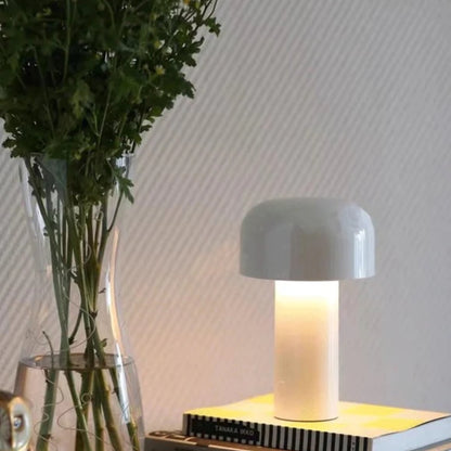 Berührungsaktivierte Pilz-Tischlampe - tragbar und wiederaufladbar