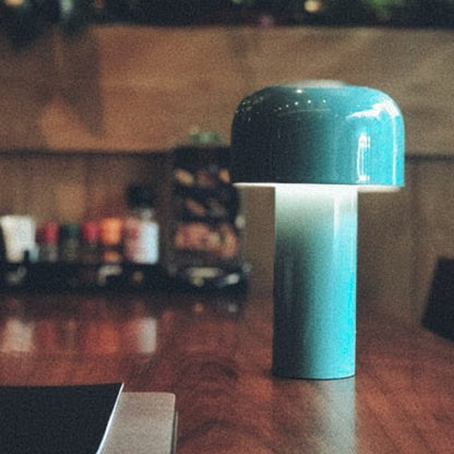 Berührungsaktivierte Pilz-Tischlampe - tragbar und wiederaufladbar