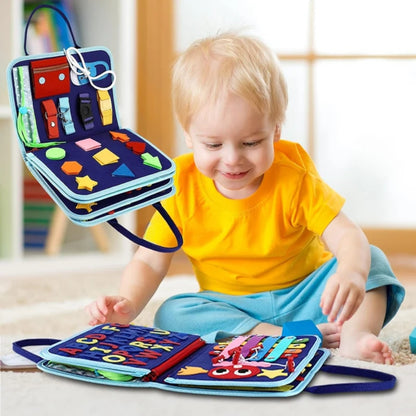 Verbessert Ausgabe Beschäftigt Vorstand - 8-seitiges Aktivitätsbuch für Kinder