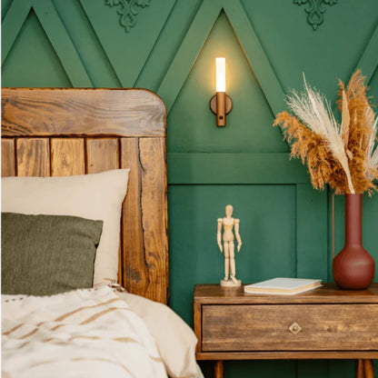 Bewegungsmelder-Wandleuchte - Kabellose Beleuchtung mit Taschenlampenfunktion