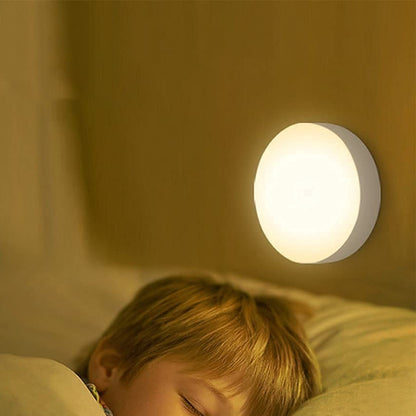 Bewegungsmelder-Wandleuchte - Kabelloses Nachtlicht mit automatischer Aktivierung