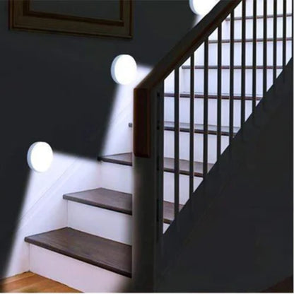 Bewegungsmelder-Wandleuchte - Kabelloses Nachtlicht mit automatischer Aktivierung