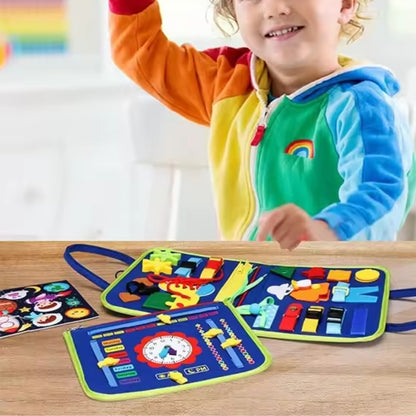 Bildungsreise-Spielzeugtasche – Interaktives Lernset für Kinder