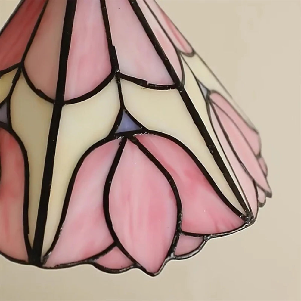 Blumen Glas Pendelleuchte - Weich Blüte Hängelampe