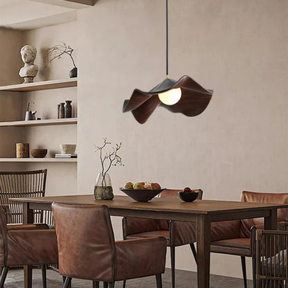 Blumen Muster Pendelleuchte - Hängelampe mit verstellbarem Kabel