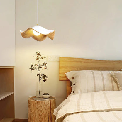 Blumen Muster Pendelleuchte - Hängelampe mit verstellbarem Kabel