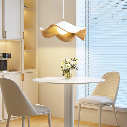 Blumen Muster Pendelleuchte - Hängelampe mit verstellbarem Kabel