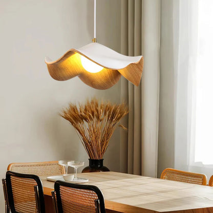 Blumen Muster Pendelleuchte - Hängelampe mit verstellbarem Kabel